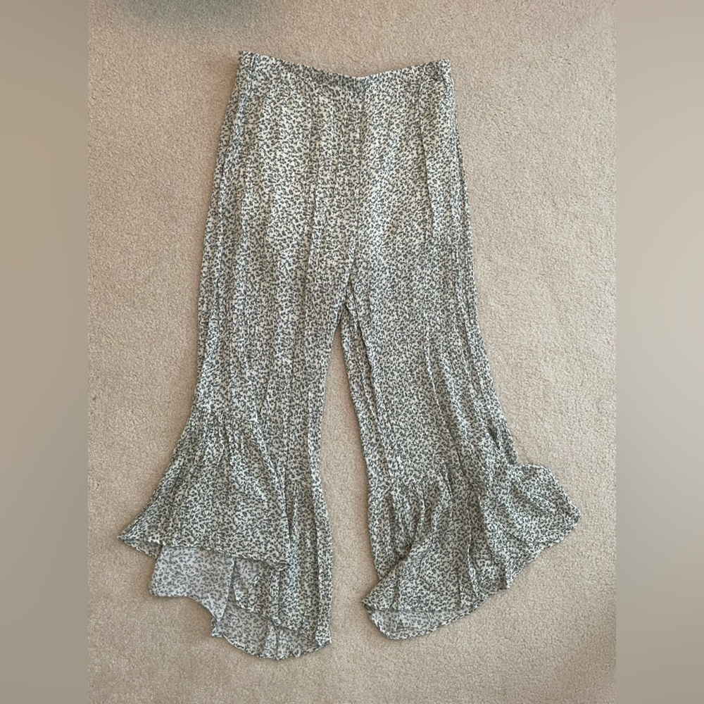 Floral Cotton Pants